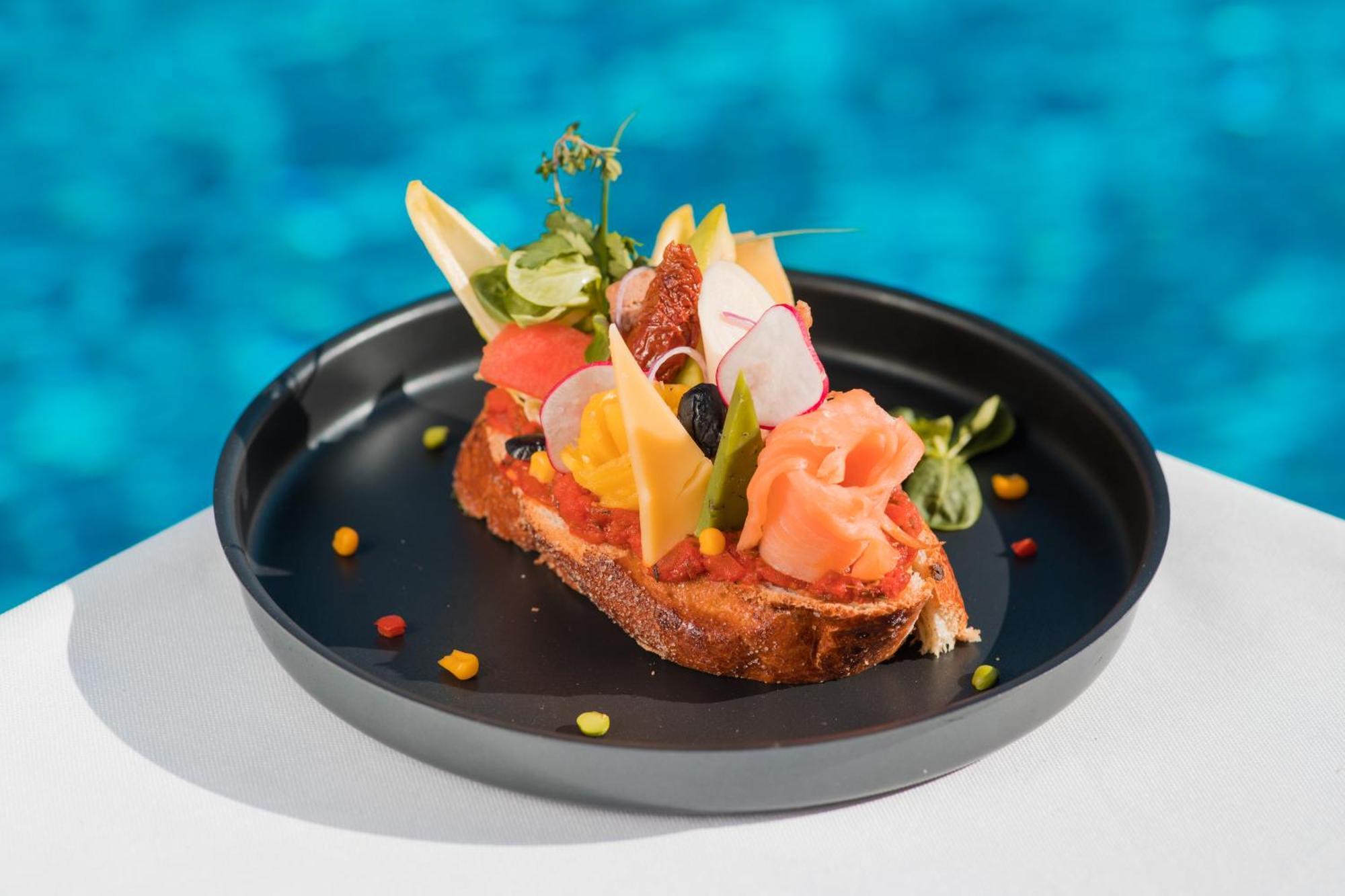 Grand Mogador Agdal & Spa Маракеш Екстериор снимка Salmon toast