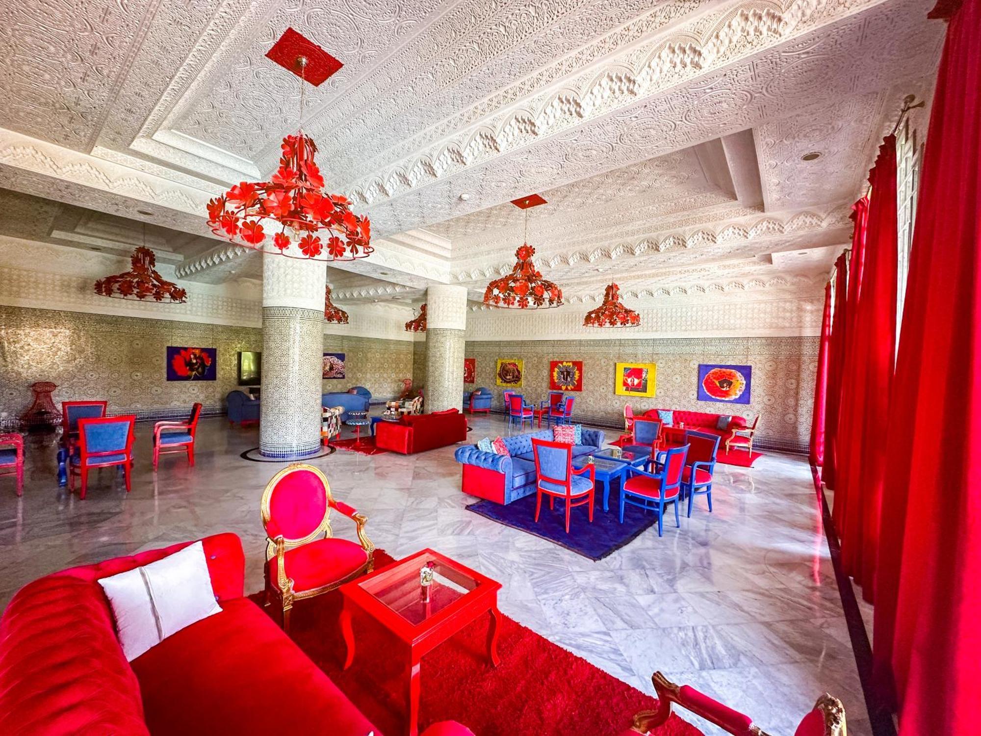 Grand Mogador Agdal & Spa Маракеш Екстериор снимка The interior of the hotel